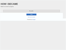 Tablet Screenshot of howibecametheuspoetlaureate.blogspot.com