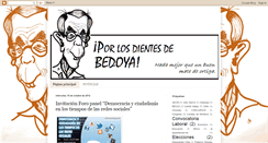 Desktop Screenshot of porlosdientesdebedoya.blogspot.com