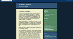 Desktop Screenshot of harmonictremors.blogspot.com