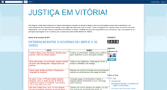 Desktop Screenshot of justicaemvitoria.blogspot.com