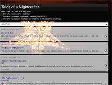 Tablet Screenshot of nightcrafter.blogspot.com