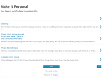 Tablet Screenshot of makeitpersonalbydyan.blogspot.com