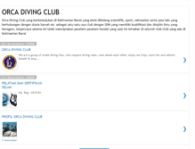 Tablet Screenshot of orcadivingclub.blogspot.com