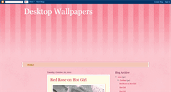 Desktop Screenshot of bestdesktopwallpapers.blogspot.com