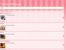 Tablet Screenshot of bestdesktopwallpapers.blogspot.com