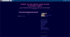 Desktop Screenshot of forks-in-the-road.blogspot.com