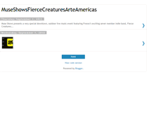 Tablet Screenshot of fiercecreaturesarteamericas.blogspot.com