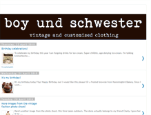 Tablet Screenshot of boyundschwester.blogspot.com