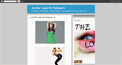 Desktop Screenshot of jenniferlopezwalls.blogspot.com