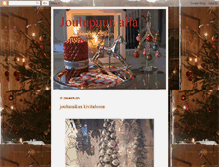 Tablet Screenshot of joulupuunalla.blogspot.com