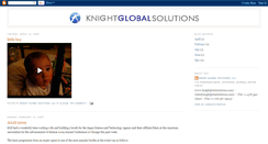 Desktop Screenshot of knightglobalsolutions.blogspot.com