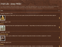 Tablet Screenshot of fablife-armywife.blogspot.com