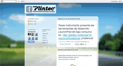 Desktop Screenshot of plintec.blogspot.com