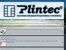 Tablet Screenshot of plintec.blogspot.com