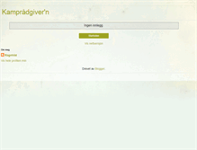 Tablet Screenshot of kampradgivern.blogspot.com