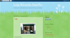 Desktop Screenshot of lojaricardosancho.blogspot.com