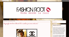 Desktop Screenshot of fashionroot.blogspot.com