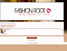 Tablet Screenshot of fashionroot.blogspot.com
