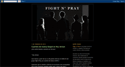 Desktop Screenshot of fightandpray.blogspot.com