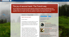 Desktop Screenshot of es133-thejoyofsecondhand.blogspot.com