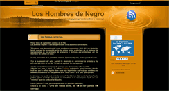 Desktop Screenshot of loshombresdenegro.blogspot.com