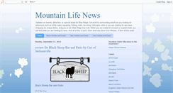 Desktop Screenshot of mountainlifecabins.blogspot.com
