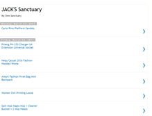Tablet Screenshot of jackssanctuary.blogspot.com