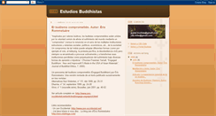 Desktop Screenshot of estudiosbuddhistas.blogspot.com