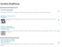 Tablet Screenshot of estudiosbuddhistas.blogspot.com