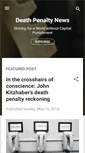 Mobile Screenshot of deathpenaltynews.blogspot.com