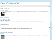 Tablet Screenshot of flyingwithjason.blogspot.com