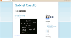 Desktop Screenshot of gabrielcastillolopez.blogspot.com