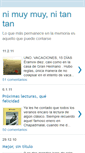 Mobile Screenshot of muymuytantan.blogspot.com