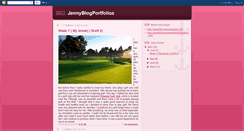 Desktop Screenshot of jennyblogprotfolios.blogspot.com