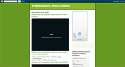 Desktop Screenshot of jesus-videos777.blogspot.com