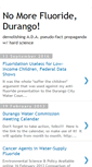 Mobile Screenshot of nomorefluoridedurango.blogspot.com
