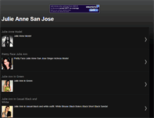 Tablet Screenshot of julieannestar.blogspot.com