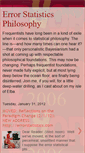 Mobile Screenshot of errorstatistics.blogspot.com