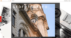 Desktop Screenshot of geofotografo.blogspot.com