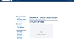 Desktop Screenshot of 35musicvideo08.blogspot.com