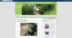 Desktop Screenshot of equine-news.blogspot.com