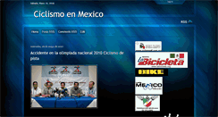 Desktop Screenshot of ciclismomexico.blogspot.com