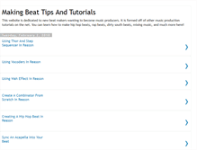 Tablet Screenshot of beattutorials.blogspot.com