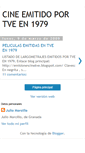 Mobile Screenshot of cineproyectadotv1979.blogspot.com