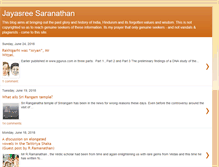 Tablet Screenshot of jayasreesaranathan.blogspot.com