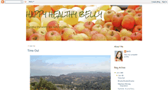 Desktop Screenshot of happyhealthybelly.blogspot.com