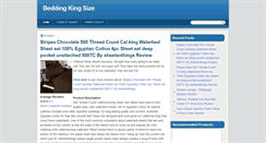 Desktop Screenshot of beddingkingsize.blogspot.com