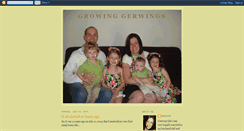 Desktop Screenshot of growinggerwings.blogspot.com