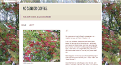 Desktop Screenshot of noseniorcoffee.blogspot.com