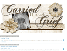 Tablet Screenshot of helpingchildrenthroughgrief.blogspot.com
